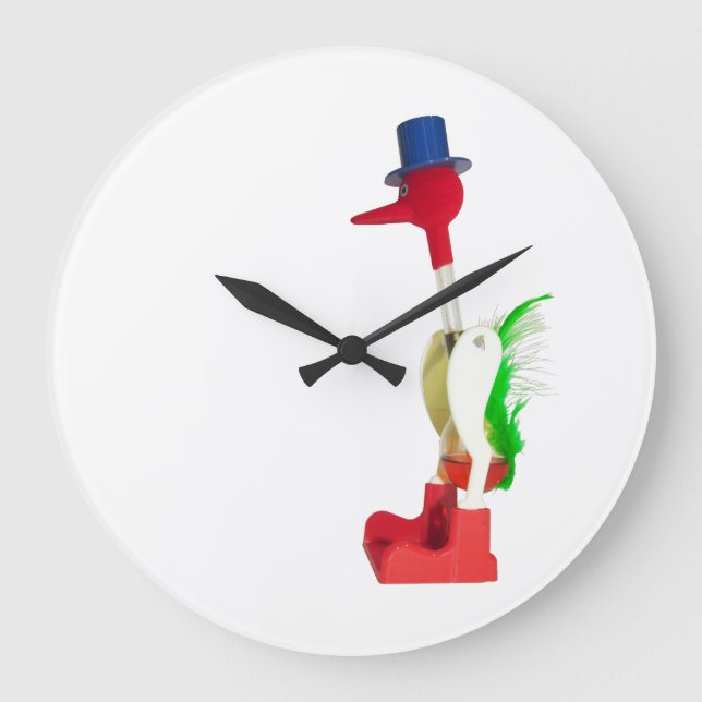 Reloj Redondo Grande Bird Bird Grande Clock (Anverso)