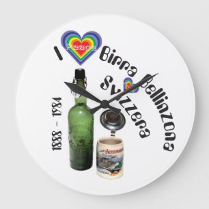 Reloj Redondo Grande Birra Bellinzona Svizzera