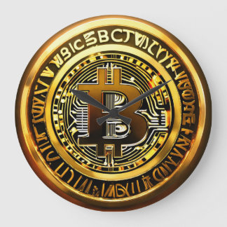 Reloj Redondo Grande Bit tu tiempo de observación es dinero