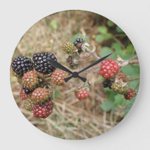 Reloj Redondo Grande Blackberry Bonanza Wall Clock