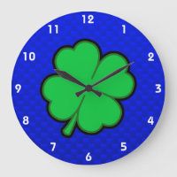 Blue 4 Leaf Clover