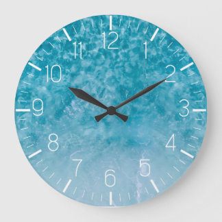Reloj Redondo Grande Blue Ocean - wall clock