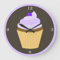 Blueberry Purple Cupcake
