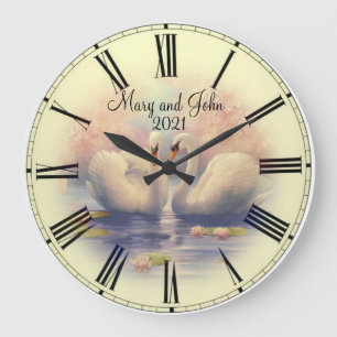 Reloj Redondo Grande Boda
