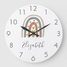 Boho arcoiris marrón beige gris criadero blanco li