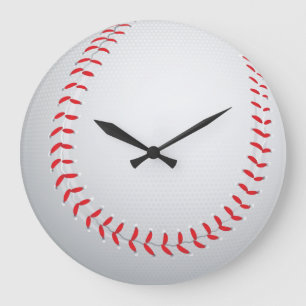 Reloj Redondo Grande Bola de béisbol