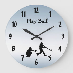 Reloj Redondo Grande Bola de juego azul Guay Ball