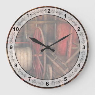 Reloj Redondo Grande Bombero - Brigada de bomberos