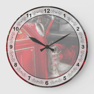 Reloj Redondo Grande Bombero - Camión de Bomberos No 3
