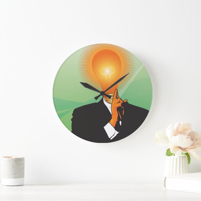 Reloj Redondo Grande Bombilla más brillante en el cajón de cuchillos (Hogar)