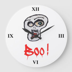 Reloj Redondo Grande ¡Boo!
