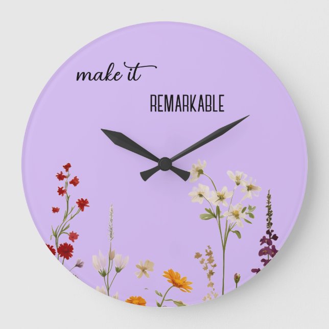 Reloj Redondo Grande Bottle Hanger Tags (Anverso)