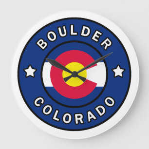 Reloj Redondo Grande Boulder Colorado