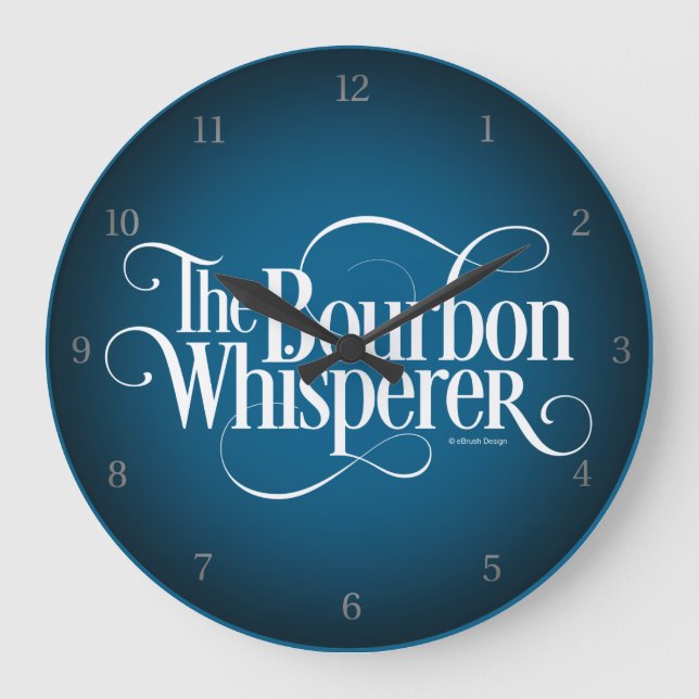 Reloj Redondo Grande Bourbon Whisperer (Anverso)