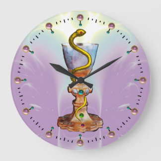 RELOJ REDONDO GRANDE BOWL DE HYGEIA , FARMACIA