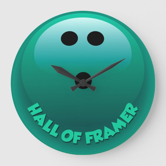 Reloj Redondo Grande Bowling Wall Clock (Anverso)