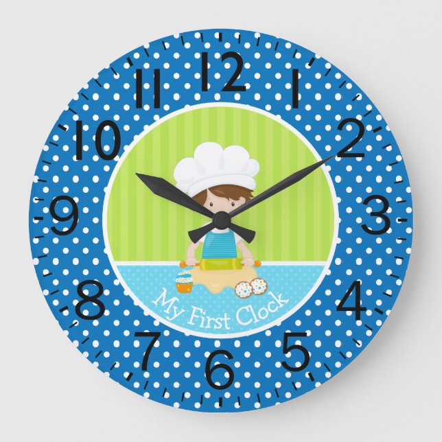 Reloj Redondo Grande Boy Baker My First (Anverso)