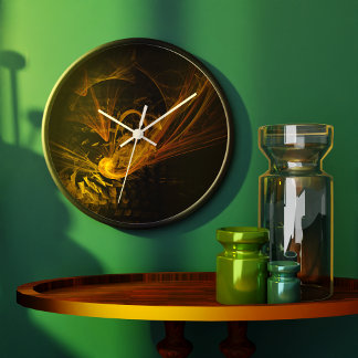Reloj Redondo Grande Breaking Point Resumen Ronda de Arte