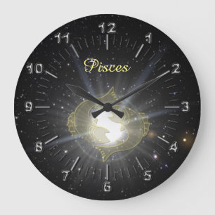 Reloj Redondo Grande Bright Pisces