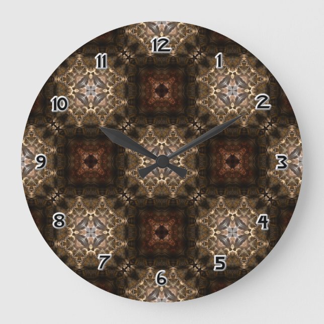Reloj Redondo Grande Brimitin Warrior Pattern 00120150507213527 (Anverso)