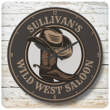 Brotes de Cowboy West Saloon personalizados