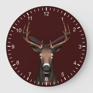 Reloj Redondo Grande Buck Head