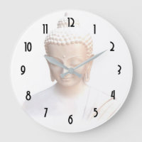 Buda en meditativo del blanco el | y tranquilo