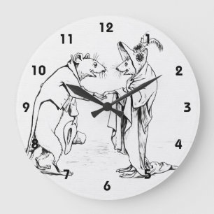 Reloj Redondo Grande Buenas noches a los ratones