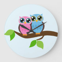 Búhos románticos dulces