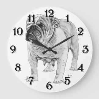 Reloj Redondo Grande Bulldog