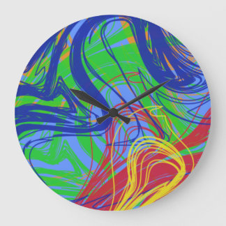 Reloj Redondo Grande Buntes Zifferblatt