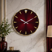 Burgundy Luxury Elegant Gold Minimalist
