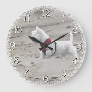 Reloj Redondo Grande Búsqueda en las dunas