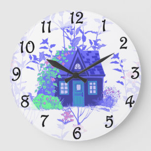 Reloj Redondo Grande Cabaña