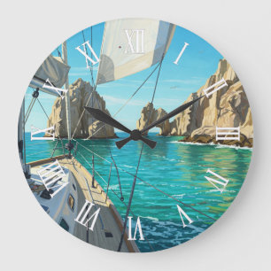 Reloj Redondo Grande Cabo San Lucas México El Arco Viaje