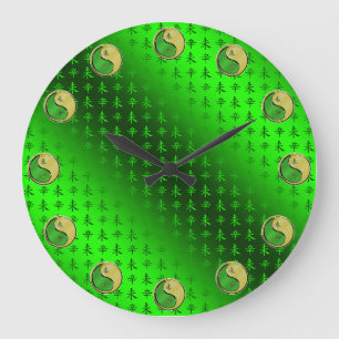 Reloj Redondo Grande Cabra de Metal