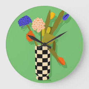 Reloj Redondo Grande Cacerolazo sin tiempo