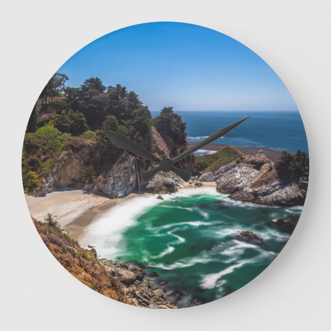 Reloj Redondo Grande Cae de Mcway en Julia Pfeiffer quema parque estata (Anverso)