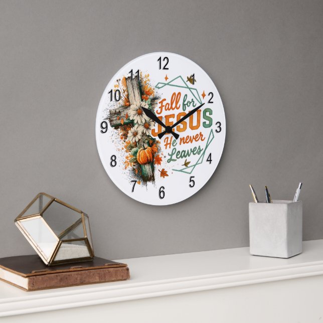 Reloj Redondo Grande Caer Por Jesús... (Oficina)
