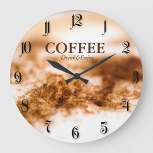Reloj Redondo Grande Café