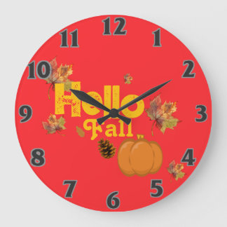 Reloj Redondo Grande Calabaza