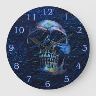 Reloj Redondo Grande Calavera