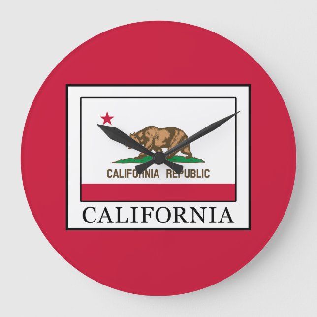 Reloj Redondo Grande California (Anverso)