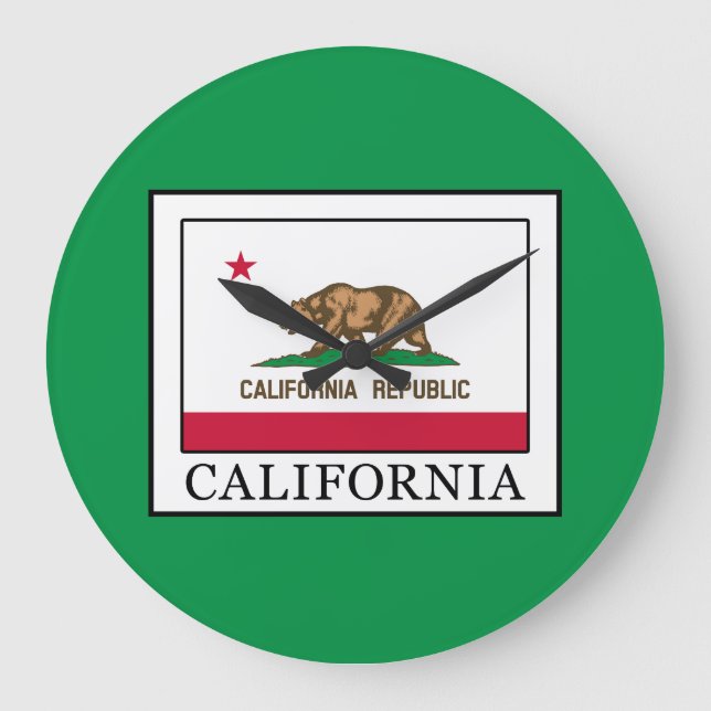 Reloj Redondo Grande California (Anverso)