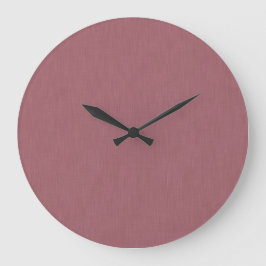 Reloj Redondo Grande Calm & simple visual mauve textured background