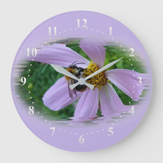 Reloj Redondo Grande Calor de verano (Anverso)