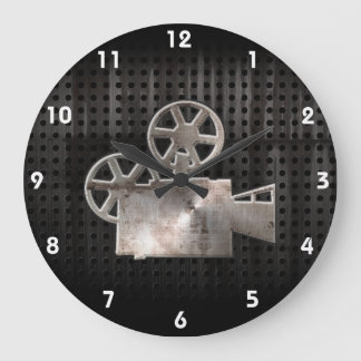 Reloj Redondo Grande Cámara de película resistente
