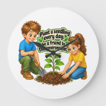 Camiseta educativa de jardinería para niños del Dí