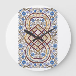 Reloj Redondo Grande Camiseta Forever Entwined Eternally Yours Infinity
