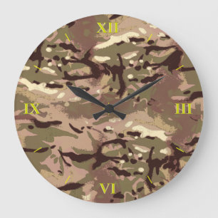 Reloj Redondo Grande Camo Camo, ¿Por qué arte tú? Diseño de LIDJ.